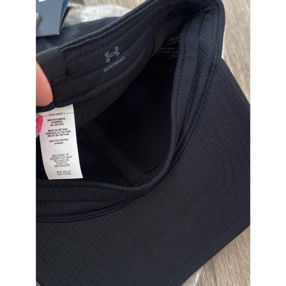New UA Under Armour iso-chill ArmourVent Stretch Fit Hat cap with logo m/l size - Picture 5 of 8